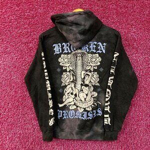 Broken Promises Venomous Love Tidye Hoodie size Small